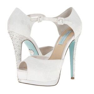 Blue by Betsey Johnson Heels